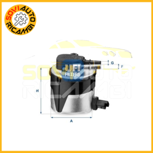 UFI FILTRO CARBURANTE 55.170.00